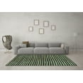 thumbnail image 3 of Ahgly Company Indoor Rectangle Oriental Light Blue Modern Area Rugs, 7' x 10', 3 of 4