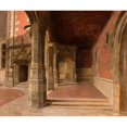 thumbnail image 2 of Stefan Bakałowicz 23x20 Gold Ornate Framed and Double Matted Museum Art Print Titled - Cloister at the Blois Castle (1883), 2 of 4