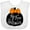 AA-White, variant on Inktastic My 1st Halloween with Pumpkin and Orange Bow Boys or Girls Baby Bib