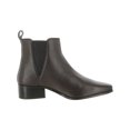 thumbnail image 4 of Journee Collection Womens Brooklee Leather Square Toe Booties, 4 of 5