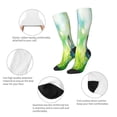 thumbnail image 3 of Lsque green grass and butterfly Printed Crew Socks Men's Women's LightWeight Thin Casual Calf Socks ,Knee High Socks,Cotton Socks, 3 of 6