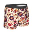 thumbnail image 2 of KLL rock music Skull record Men's Cotton Boxer Briefs Underwear-XX-Large, 2 of 8
