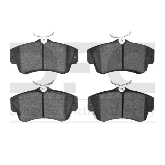 Dynamic Friction Company 5000 Advanced Brake Pads - Semi Metallic 1551-0841-00-Front Set For 2001-2010 Chrysler PT Cruiser, 2003-2005 Dodge Neon