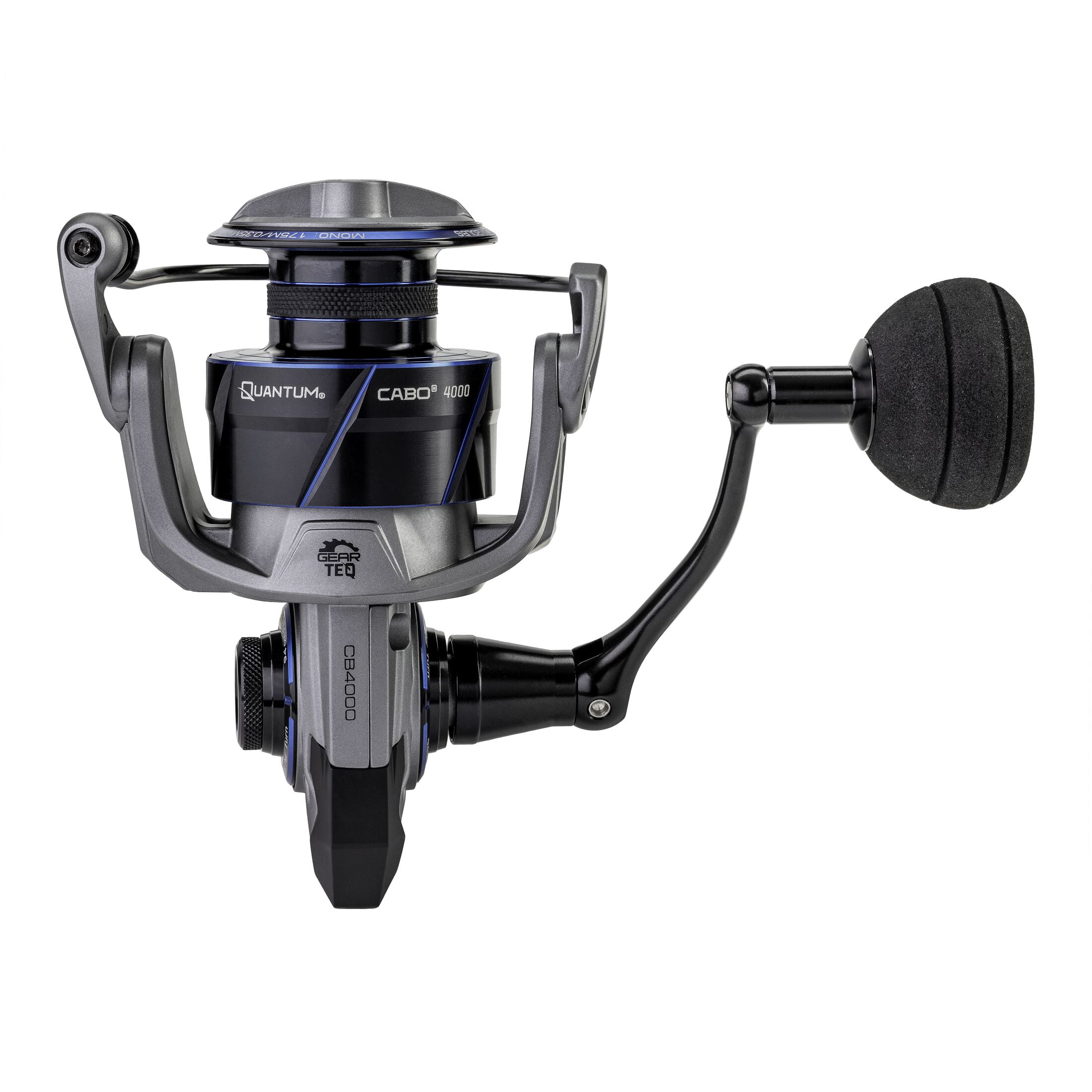 Quantum Cabo Spinning Fishing Reel, Size 4000, 6.2:1 Gear Ratio, 6+1 Bearings
