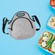 thumbnail image 3 of Bolsa de almuerzo aislada tamaño perfecto resistente refrigerador almuerzo bolsillos reutilizables fiambrera para oficina entrenamiento cocina , gris Soledad Bolsa de almuerzo, 3 of 8