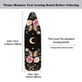 thumbnail image 5 of Kuiaobaty Ironing Board Cover with 3 Adjustable Straps Heat Reflective Full Size Scorch Resistant Covers Replacement Accessories Moon Star Butterfly Rose Pattern Home Decor, 5 of 5
