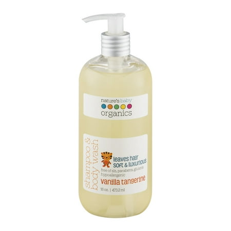 Nature's Baby Organics Shampoo and Body Wash, Vanilla (Best Organic Body Wash Review)
