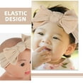 thumbnail image 2 of PAMINGONO Baby Girls Fashion Headbands Elastic Design Bow Knot Headbands Assorted Color 2Pcs 6.29X3.34X0.08In, 2 of 8