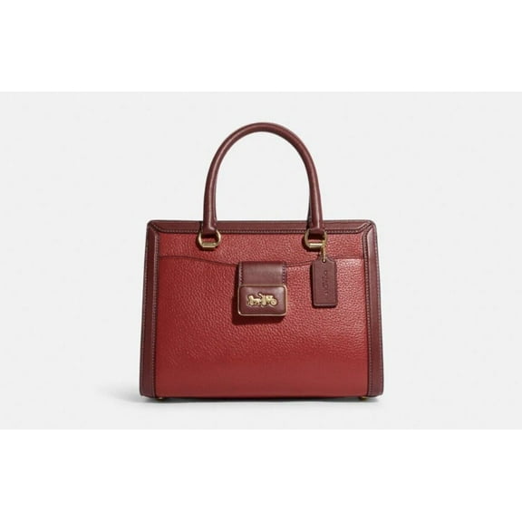COACH HANDBAG GRACE CC140 APPLE RED/MULTI NWT $524.99