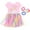 Pink, variant on Paw Patrol Skye Toddler Girls Tulle Dress and Scrunchies Toddler to Little Kid