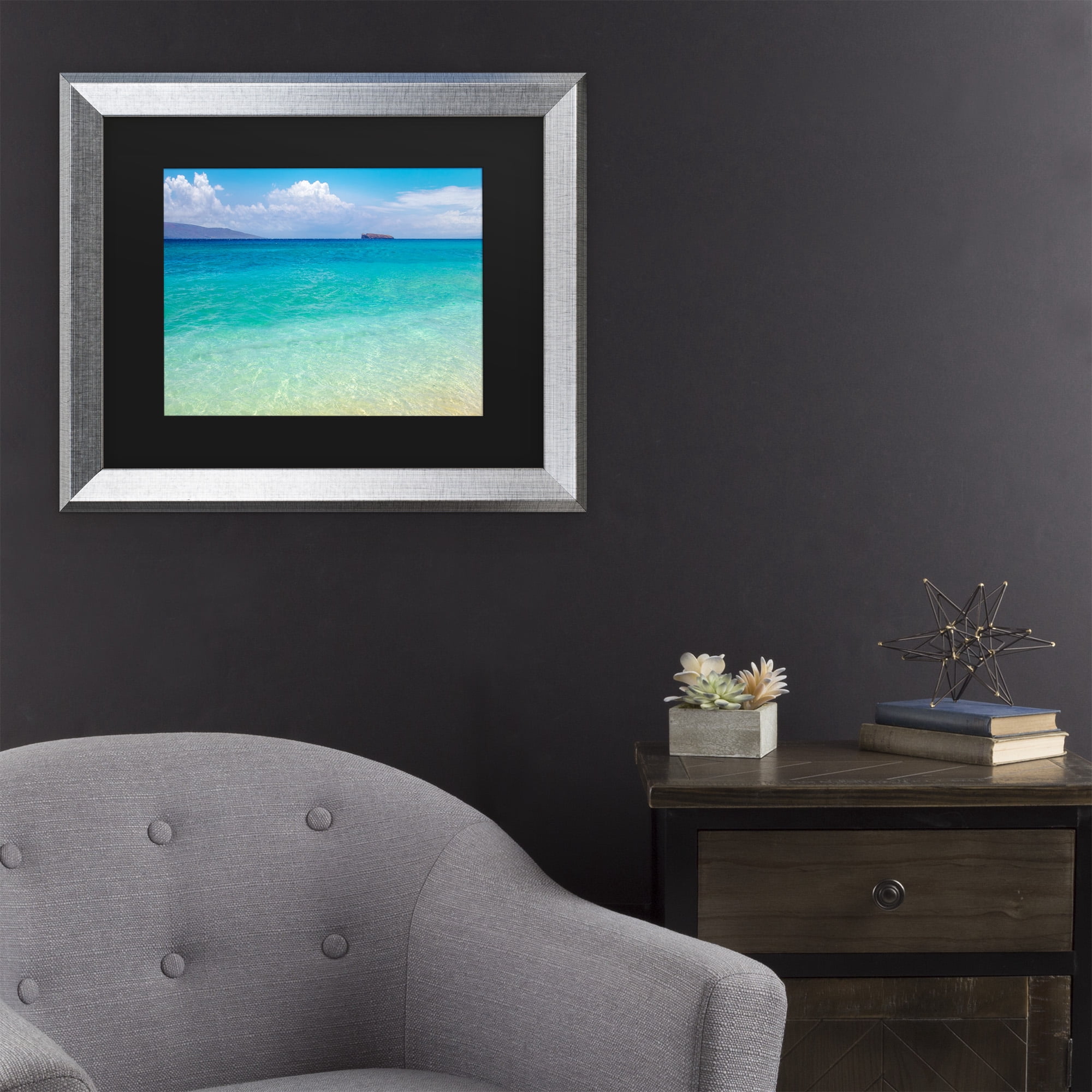 Trademark Fine Art 'Blue Beach Maui' Canvas Art by Pierre Leclerc