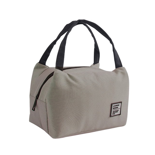 Dsscvnef Portable Zipper Lunch Hand Held Lunch Bag Lunch Bag With Rice Cloth Aluminum Foil Insulation Bag Thermal Lunch Bag for Hot Food Thirty One Stand Tall Insert Large