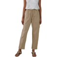 thumbnail image 2 of Pantalones Casuales,Pantalones Casuales para Mujer Pantalones De Algodón con Cordón Pantalones De Lino De Algodón A Medida para La Perfección, 2 of 4