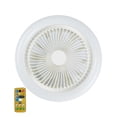 thumbnail image 4 of Ventiladores de techo con luces, luces para ventiladores de techo, iluminación de techo Ventilador de techo con Blanco 36W, 4 of 9