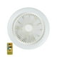 thumbnail image 4 of Ventiladores de techo con luces, ventilador de techo con lámpara, portalámparas E27 moderno, refrigeración Blanco 36W, 4 of 9