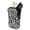 Zebra Print, variant on SEANATIVE Soft Neoprene Zipper Eyeglasses Pouch with Double Compartment Glasses Case Water-Resistant Lightweight Portable Eyewear Holder Bag for Women Men Travel, Cat Marble Green Gold