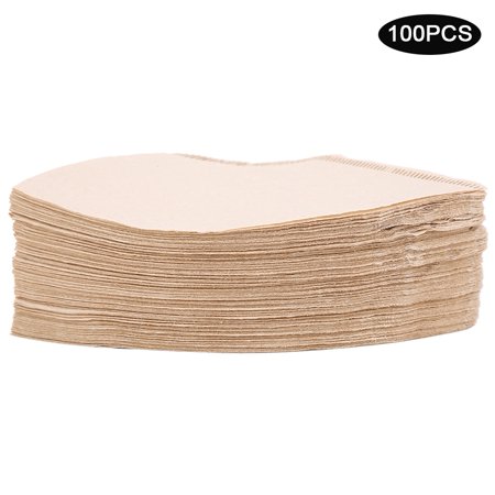 

Kozecal Coffee Filter Paper 100Pcs Fan‑Shaped Disposable Coffee Filter Paper Kit Replacement Coffee Making Accessory Coffee Making Filter Paper