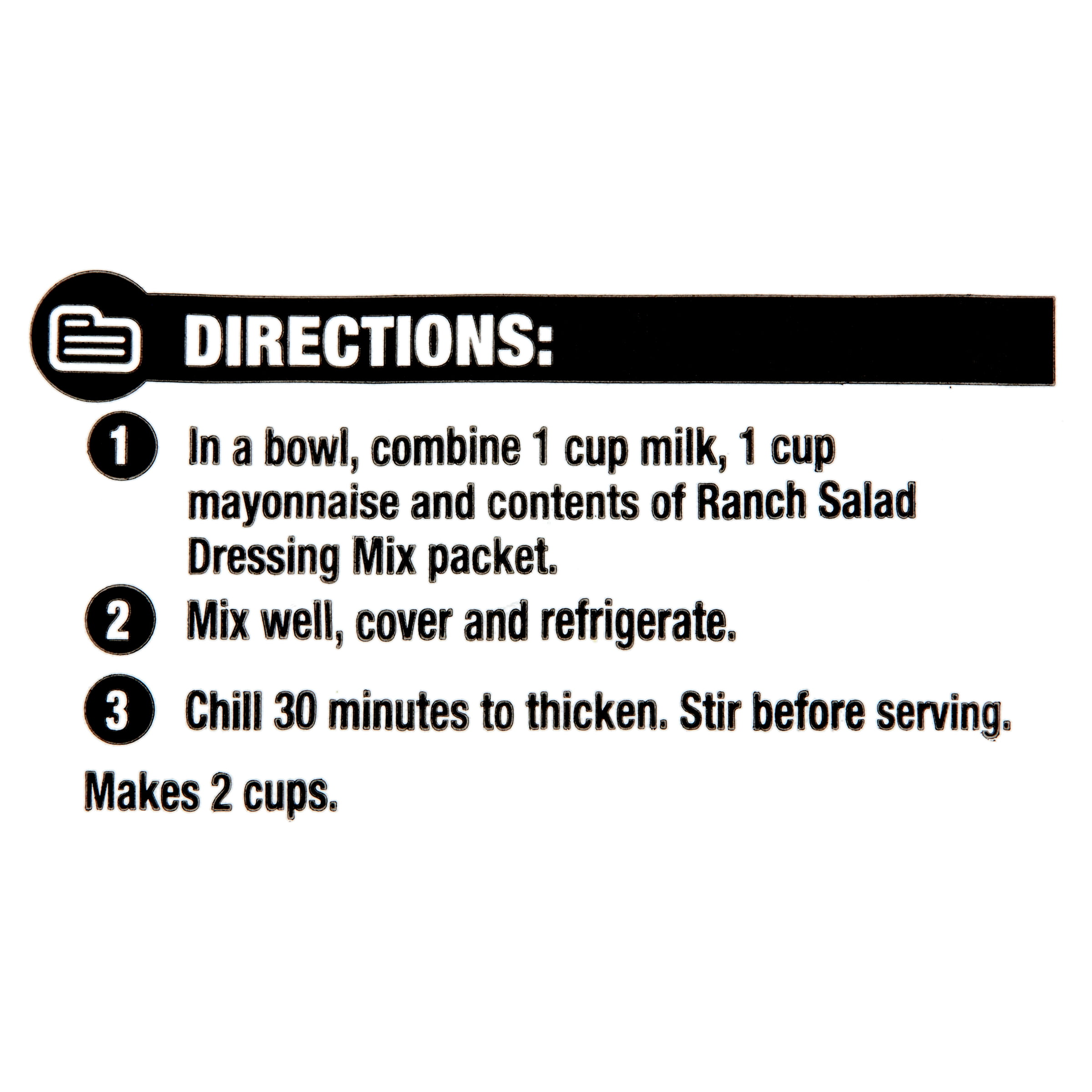 Great Value Classic Ranch Salad Dressing & Recipe Mix, 1 oz