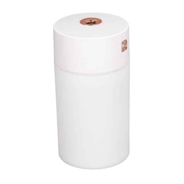 Mini Humidificador Portátil, 300 Ml Pequeño Humidificador De Niebla Fresca De Escritorio Mini Humidificador Con Luz Colorida Para Viajes En La Oficina De La Casa De Automóviles,