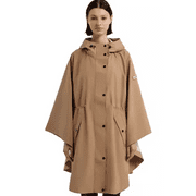 Hunter Women's Rose Rain Bonded Novelty Cape, S/M
