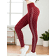 thumbnail image 4 of LEGGING DE DAMA TEXTURIZADO UNITALLA STRETCH MALLAS DEPORTIVAS MALLONES DE MUJER, 4 of 5