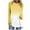 Yellow B, variant on Ahuyic Womens Plus Size Top, Casual Long Sleeve Blouse For Autumns And Winter, Womens Casual Full Sleeve Round Neck Loose Blouse Solid Color Print T-Shirt