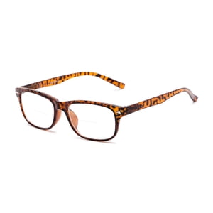 Readers.com Reading Glasses: The Williamsburg Bifocal square Style for Men and Women