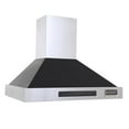 thumbnail image 2 of Kucht Professional 30" Stainless Steel Wall Mounted Range Hood in Black, 2 of 9