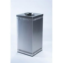 Commercial Zone 785329 35 gal Square Open-Top Waste Container