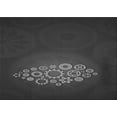 thumbnail image 1 of Ahgly Company Indoor Rectangle Patterned Charcoal Black Area Rugs, 2' x 3', 1 of 6