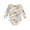 Orange, variant on Musuos Baby Girl Swimwear 6 12 18 24M 3 4T Floral Print Back Bandage Knot Cutout Swimsuits for Toddler Bathing Suits Beachwear