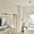 thumbnail image 4 of 44033NBR Kichler Lighting Winslow - 1 light Semi-Flush Mount - 10.5 inches tall by 8.5 inches wide-Natural Brass Finish, 4 of 7