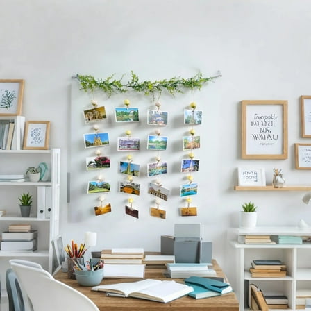 Flower home photo wall, home decorations