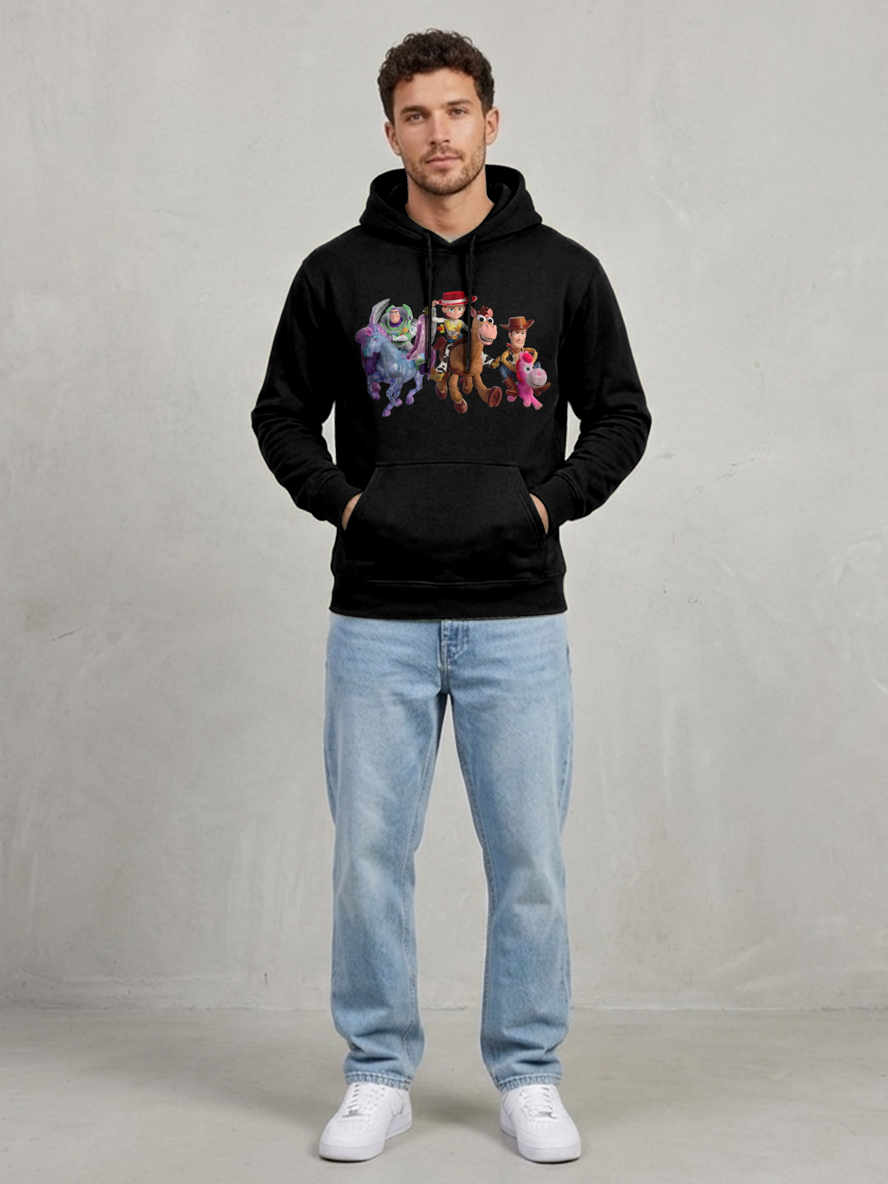 Toy Story Men's & Big Men's Hooded Sweatshirt, Sizes S-3XL
