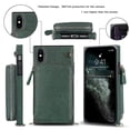 thumbnail image 4 of Funda tipo cartera para iPhone XS Max con tarjetero y correa para el hombro para mujer, 4 of 5