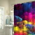 thumbnail image 5 of Shower curtain,Shower Curtain 70x70 Inch With 12 Plastic Hooks Waterproof Shower Curtain Bathroom Heavy Side Shower Curtain Machine Washable Quick Dry, 5 of 8
