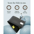 thumbnail image 6 of Leather Slim Wallets For Men - RFID Mens Wallet With Pull Strap Front Pocket Card Holder With ID Window Gifts For Him, 6 of 6