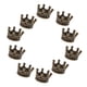 thumbnail image 5 of 10 Piezas Mini De Encantosde Para Resultados Que - Bronce Gloria Crown Charms Beads, 5 of 7