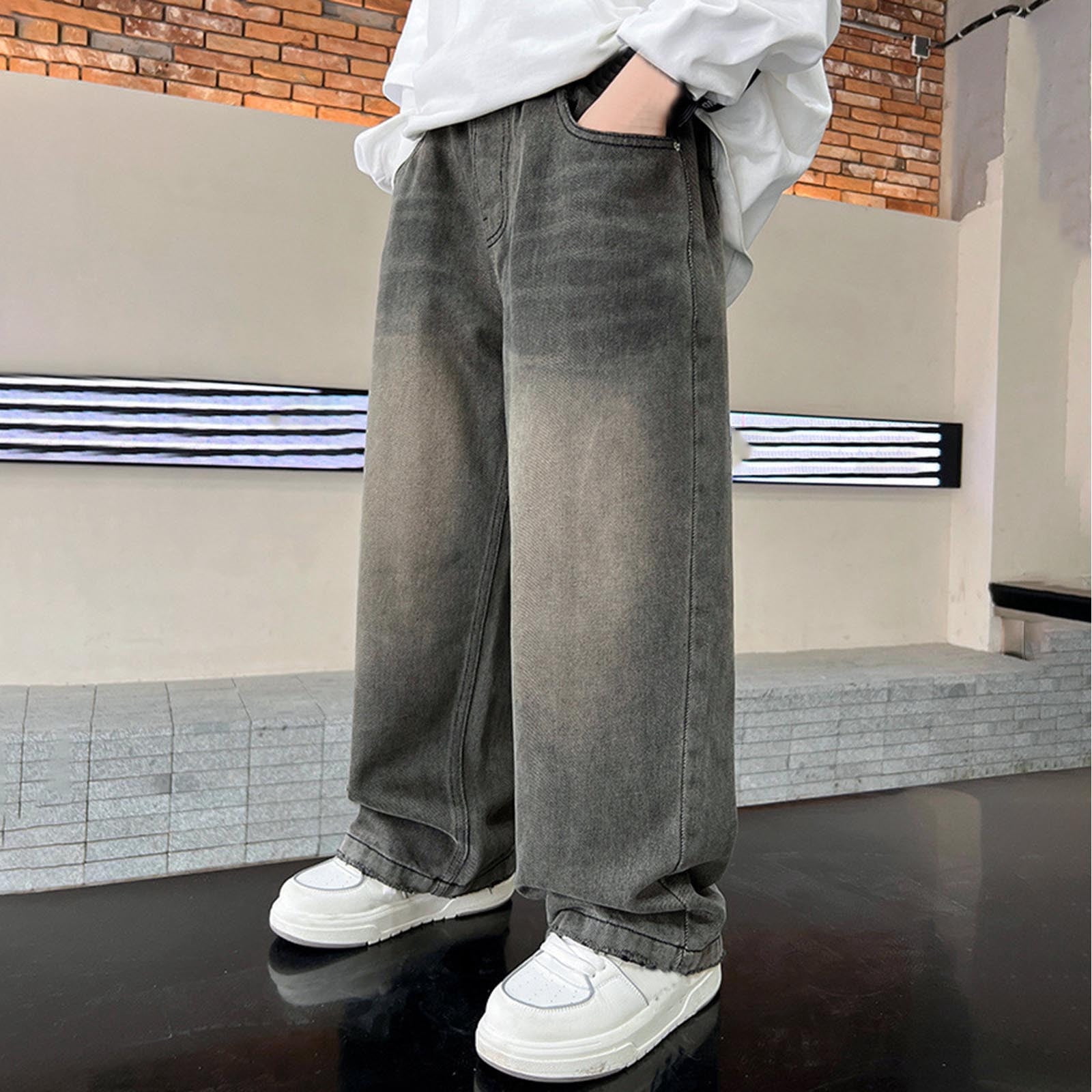 boys denim pants / グレー 3164bde8-fe61-4e7b-b167-