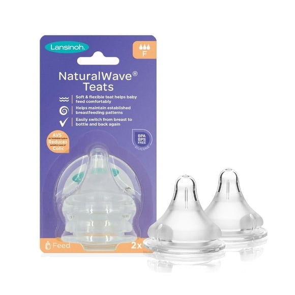 Tetina Lansinoh natural wave flujo rápido