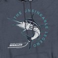 thumbnail image 2 of Boston Whaler Destination Unisex Adult Pull-Over Heather Hoodie, Navy Heather, Large, 2 of 3
