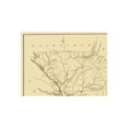 thumbnail image 4 of Historic County Map - Richland County South Carolina - Mills 1825 - Vintage Wall Art, 4 of 4