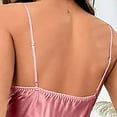 thumbnail image 7 of Aofany Women's Lingerie Lace Satin Silk Chemise Nightgown Short Nightdress Full Slip Sleepwear for Women, 7 of 7