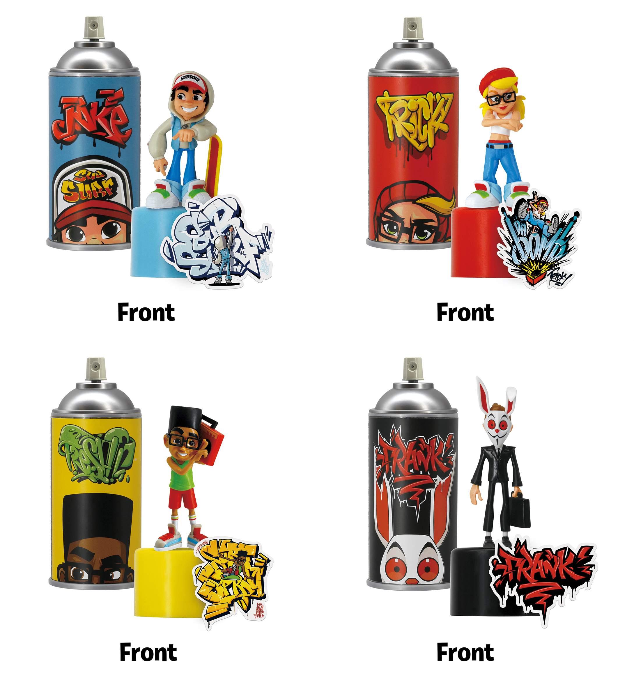 Subway Surfers - Sub Surf Spray Crew - Tricky Action Figure (4)