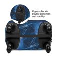 thumbnail image 5 of Multi-Size Suitcase Protective Cover Full Range Double Stitching Invisible Zipper For Travel Business Blueviolet Marble_2 X-Large, 5 of 8