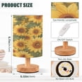thumbnail image 3 of BZSMCE Lamp Modern Sunflower Creative Patter Night Light, 3 of 7