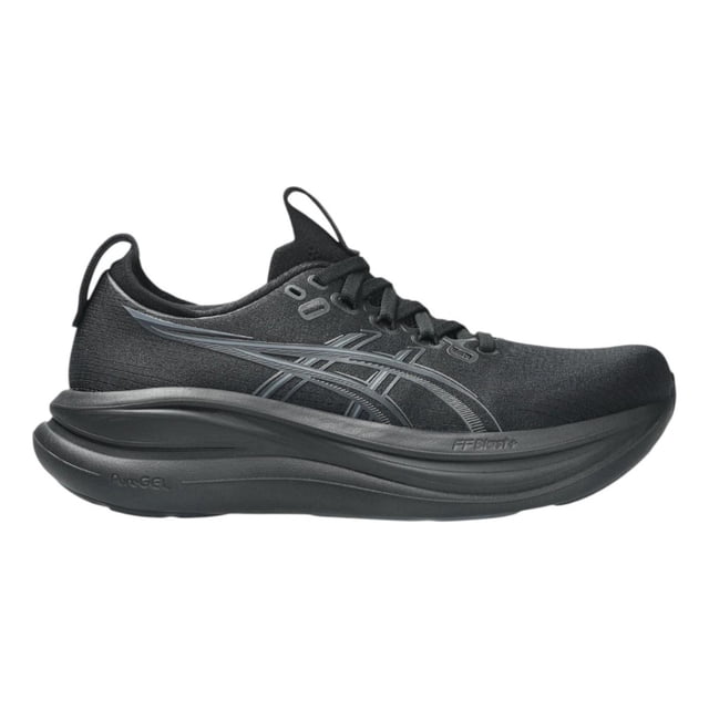 Tenis Asics Mujer Dama Nimbus 28 Negro Running negro 24.5