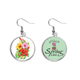 thumbnail image 1 of Bouquet Flores Mariposa mejor deseo Colgante decorativo temporada pendientes de primavera joyas Unbranded M, 1 of 3