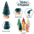 thumbnail image 2 of Miniárboles de Navidad artificiales Cholung, 48 unidades con adornos, 2 of 7