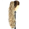 thumbnail image 5 of 26-Inch Long Messy Curls Claw Clip Ponytail Extensions Synthetic Clip in Drawstring Curly Ponytail Hairpiece Jaw Clip Hair Extensions (16#), 5 of 5